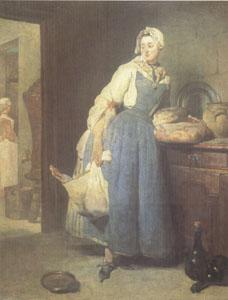 Jean Baptiste Simeon Chardin La Pourvoyeuse(The Return from Market) (mk05) China oil painting art